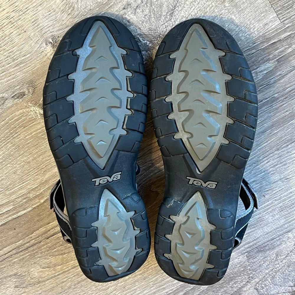 Teva Verra Hiking Sandals Black Gray Womens 9 UK 7 EU 40 - Picture 6 of 7